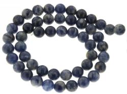 Cuart Albastru Margele Pietre Semipretioase pentru Bijuterii Rotunda 8, 5-8, 9 mm