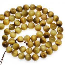 Ochi de Tigru Margele Pietre Semipretioase pentru Bijuterii Rotunda 10-10, 9 mm
