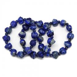  Bratara Lapis lazuli Diametru 58 mm, Animal - 15 x 10 mm