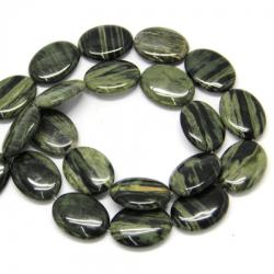  Jasp Verde Margele Pietre Semipretioase Ovale 30 x 22 mm
