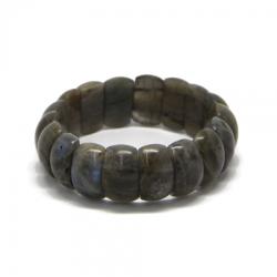  Bratara Labradorit Diametru 55 mm, Dreptunghi 10 x 20 mm
