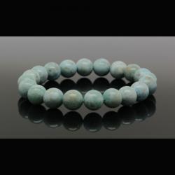  Bratara Larimar Unicat, Diametru 56 mm, Rotunda 10 mm