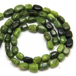  Jad Canadian Neregulat Margele Pietre Semipretioase pentru Bijuterii 7-10 x 7-9 mm