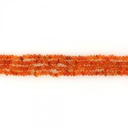  Carneol Mixt Rotund Fatetat Margele Pietre Semipretioase pentru Bijuterii - 2x2 mm