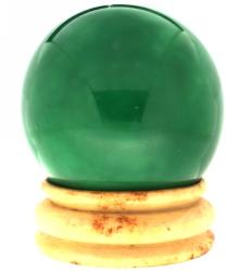 Sfera Calcit verde (colorat) si Fosforescent 120 x 120 mm - UNICAT