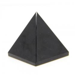 Piramida Onix Negru Mineral Natural - 60x60x60 mm - 1 Buc