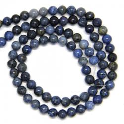  Dumortierit Rotund Margele Pietre Semipretioase pentru Bijuterii - 8 mm