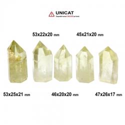  Obelisc Cuart Lemon 45-53 x 20-26 x 17-21 mm - (XXL) - 1 Buc