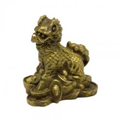 Unicornul Chinezesc Chi Lin din Bronz 9x7x6 cm