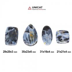 Cabochon Pietersit 21-35 x 16-23 x 3-6 mm