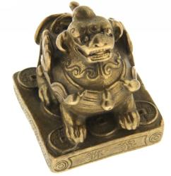  Pi Yao pe Monede - Figurina din Bronz 40 mm