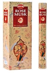 HEM Betisoare Parfumate HEM Rose Musk Incense 15g
