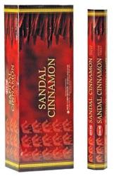 HEM Betisoare Parfumate HEM Sandal Cinnamon - 15g - Alchimia Pacii si Abundentei - Incense - 1 Set