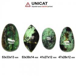 Pandantiv Gaspeit - 41-53 x 27-33 x 12-14 mm