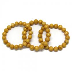  Bratara Jad Galben Diametru 54 mm, Rotund - 10 - 10, 9 mm