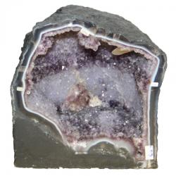 Geoda Ametist Naturala Brazilia - 31x28 cm - Unicat