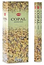 HEM Betisoare Parfumate HEM Copal - 15 g - Parfumul Ritualurilor Sacre - Incense - 1 Set
