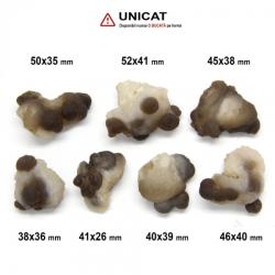  Calcedonie Nodular Maroc Minerala Naturala Bruta 99-121 x 81-112 x 71-115 mm - (XXL ) - 1 Buc