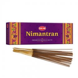  Betisoare Parfumate HEM Premium Masala - Nimantran - 50 g