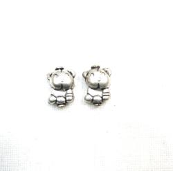  Margele din metal placat animal 16 x 10 mm - 4 Buc