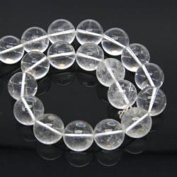  Margele Bijuterii Cuart Alb Rotund 19 mm
