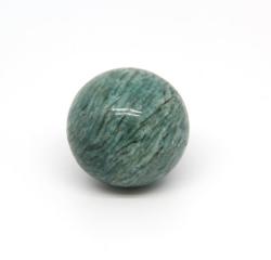  Sfera Amazonit Druzy Mineral Natural - 42-53 x 42-53 mm - 1 Buc