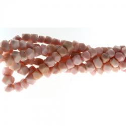  Margele Bijuterii Opal Roz de Peru Neregulat Fatetat - 7-11 x 6-9 mm