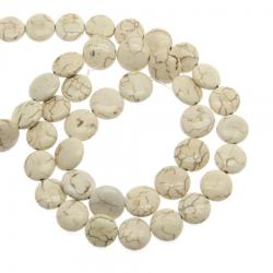  Margele Bijuterii Magnezit Colorat Disc 18x7 mm