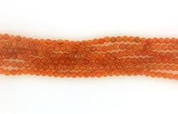 Aventurin Rotund Orange 3 mm
