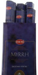  Betisoare Parfumate HEM Myrrh - Elixirul Meditatiei Profunde - Incense - 1 Set