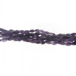 Ametist Tub Margele Pietre Semipretioase pentru Bijuterii 7-12 x 4-6 mm