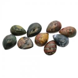  Cabochon Jasp Heliotrop 29-37 x 23-26 x 15 mm - 1 Buc