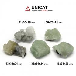 Apofilit Verde Brut Natural - 38-53 x 29-35 x 21-26 mm - (XL) - 1 Buc