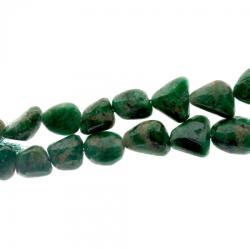 Margele Bijuterii Diopsid Crom Neregulat 15x10 - 10x12 mm