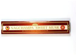  Betisoare Parfumate Ppure Nagchampa - Sweet Musk 15 g