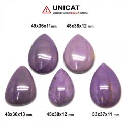 Cabochon din Phosphosiderit de Forma Picatura - 45-53 x 30-38 x 11-13 mm