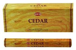 HEM Betisoare Parfumate HEM Cedar - 15 g - Lemnul Eternitatii Sacre - Incense - 1 Set