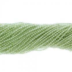  Peridot Rotund Fatetat Margele Pietre Semipretioase Bijuterii - 2x2 mm