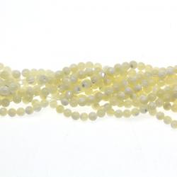  Margele Sidef Rotunde 4x4 mm pentru Modele de Bijuterii Handmade Elegante