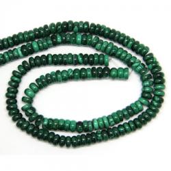  Malachit Rotund Margele Pietre Semipretioase pentru Bijuterii 7-7, 9 mm