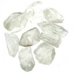 Cristal Natural Ametist Verde-Praseolit Brut Aprox. 20 x 12 mm ( M ) - 1 Buc