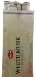  Betisoare Parfumate HEM White Musk - 15 g - Parfumul Puritatii Divine - Incense - 1 Set