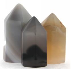  Obelisc Agata 28-37 x 17-20 mm