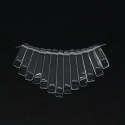 Colan din Cuart Alb - 15 ~ 27 x 4 mm