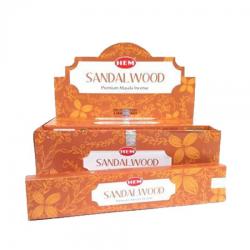 Betisoare Parfumate HEM Premium Masala - Sandal Wood 15g