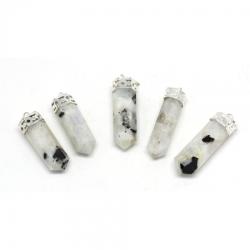  Pandant Piatra Lunii Obelisc - 41 x 10 mm - 1 Buc
