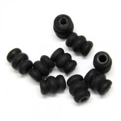 Onix Mat Tip Pandora Margele Pietre Semipretioase Tub - 19 x 14 mm- Diametru 5 mm- 1 Buc