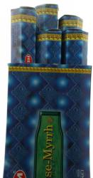  Betisoare Parfumate HEM Frankincense Myrrh - 15 g - Fumul Puritatii Antice - Incense - 1 Set