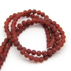  Carneol Mat Rotund Margele Pietre Semipretioase pentru Bijuterii 6, 8, 10 mm