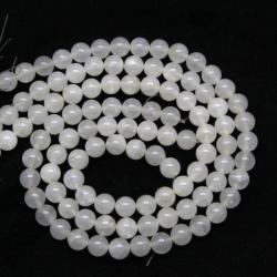  Cuart Laptos Margele Bijuterii Alb Rotund 10 mm